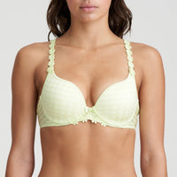 MARIE JO AVERO PADDED HEART SHAPED BRA - APPLE SORBET