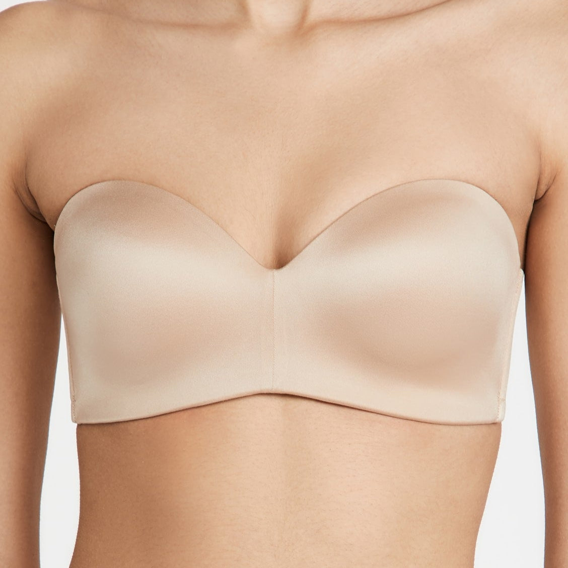 B.TEMPT'D FUTURE FOUNDATION WIREFREE STRAPLESS BRA - AU NATURAL