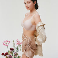CHANTELLE COMFORT CHIC FULL COVERAGE MEMORY BRA - NUDE ROSE