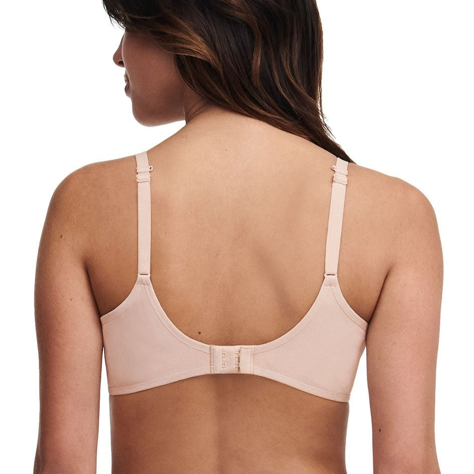 CHANTELLE COMFORT CHIC FULL COVERAGE MEMORY BRA - NUDE ROSE