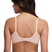 CHANTELLE COMFORT CHIC FULL COVERAGE MEMORY BRA - NUDE ROSE