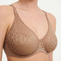 CHANTELLE NORAH COMFORT FLEX FULL COVERAGE BRA - COFFEE LATTE