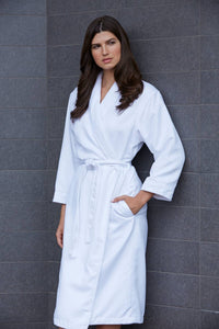 MANSFIELD LUXE LOUNGE MICROFIBER SHIMMER LINED ROBE