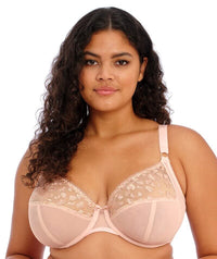 ELOMI NAMRAH BANDLESS PLUNGE BRA - PALE BLUSH