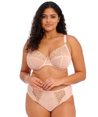 ELOMI NAMRAH BANDLESS PLUNGE BRA - PALE BLUSH