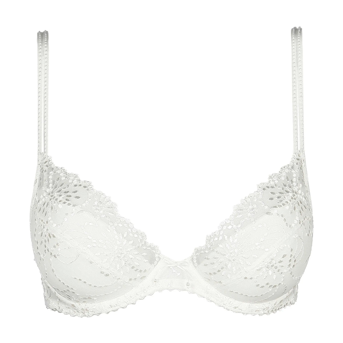 MARIE JO JANE PUSH UP BRA REMOVABLE PADS - NATURAL