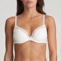 MARIE JO JANE PUSH UP BRA REMOVABLE PADS - NATURAL