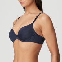 MARIE JO TOM PADDED BRA HEARTSHAPE - MAJESTIC BLUE