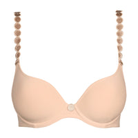 MARIE JO TOM PADDED BRA HEARTSHAPE - CAFFE LATTE