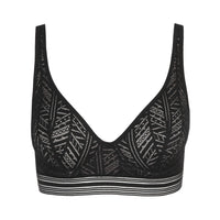 MARIE JO RICHARD WIRE BRA - BLACK