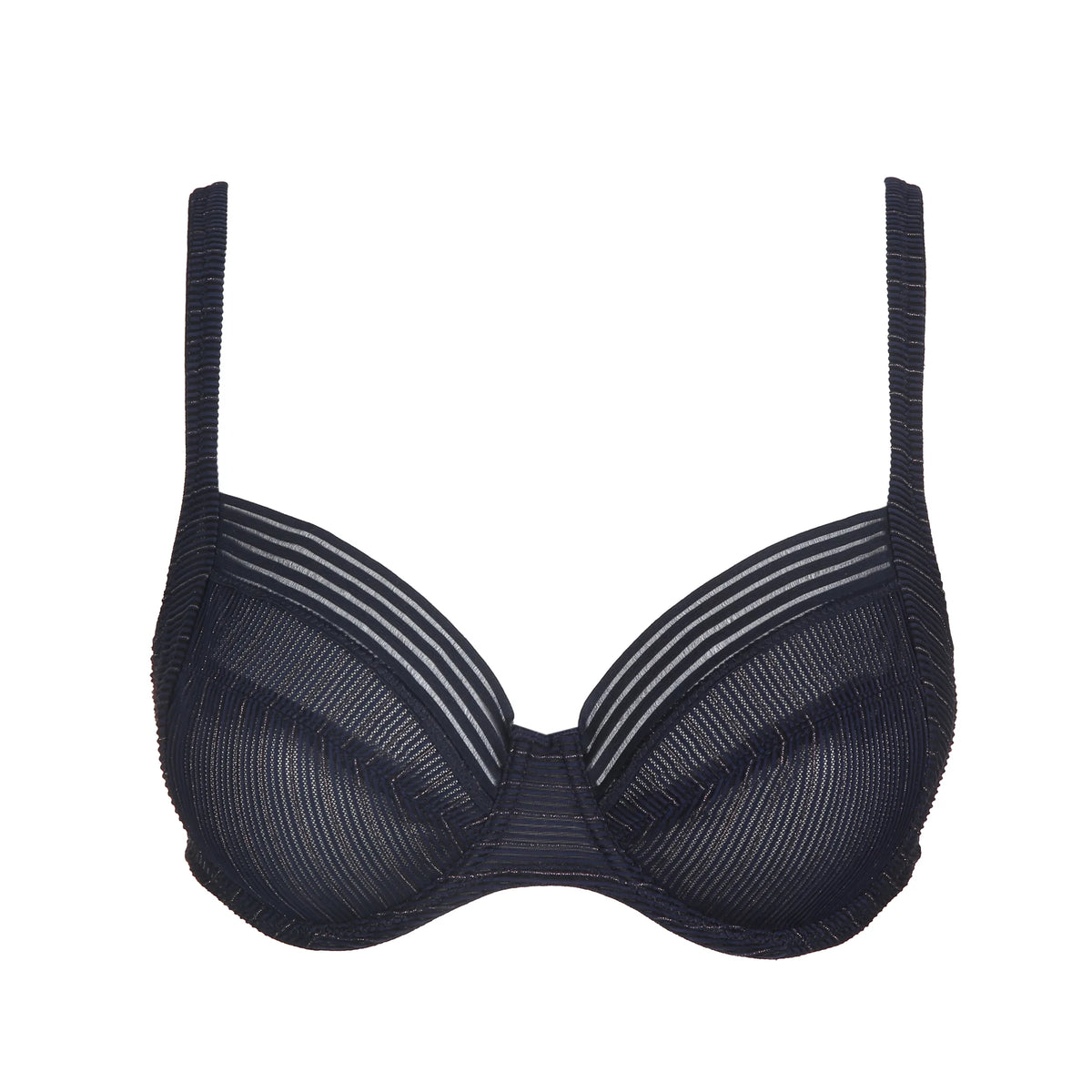 MARIE JO TOKUDA FULL CUP BRA - VELVET BLUE