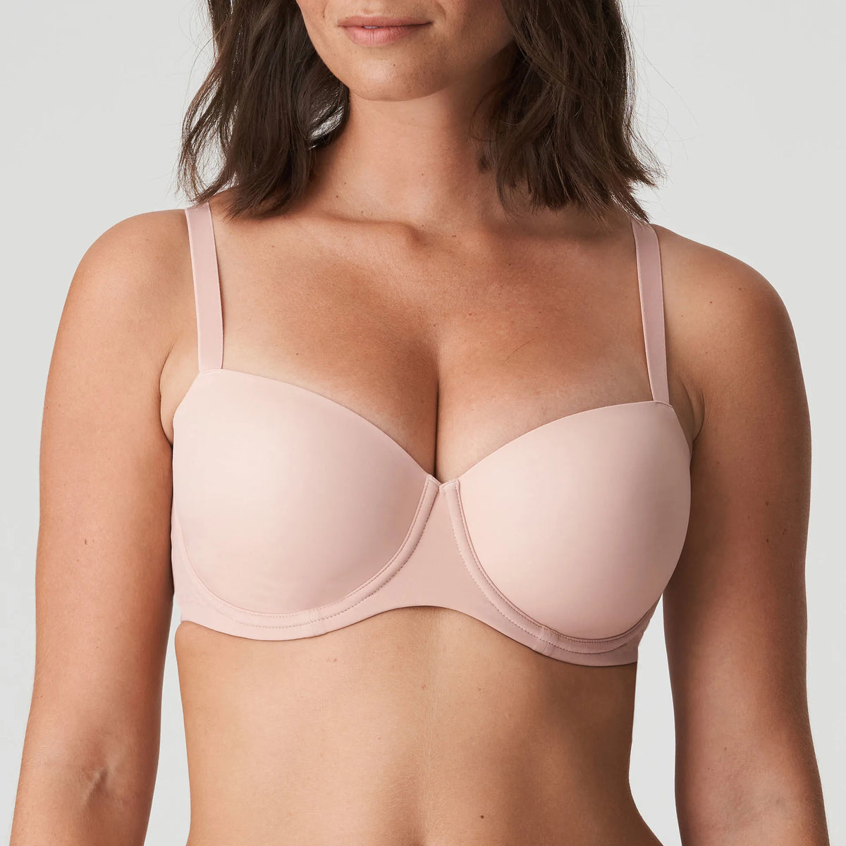 PRIMA DONNA FIGURAS PADDED BALCONY BRA - POWDER ROSE