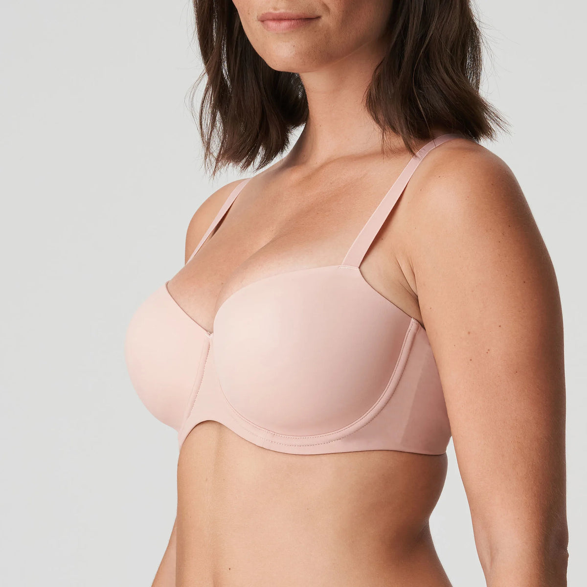 PRIMA DONNA FIGURAS PADDED BALCONY BRA - POWDER ROSE