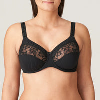 PRIMA DONNA DEAUVILLE FULL CUP COMFORT BRA - BLACK