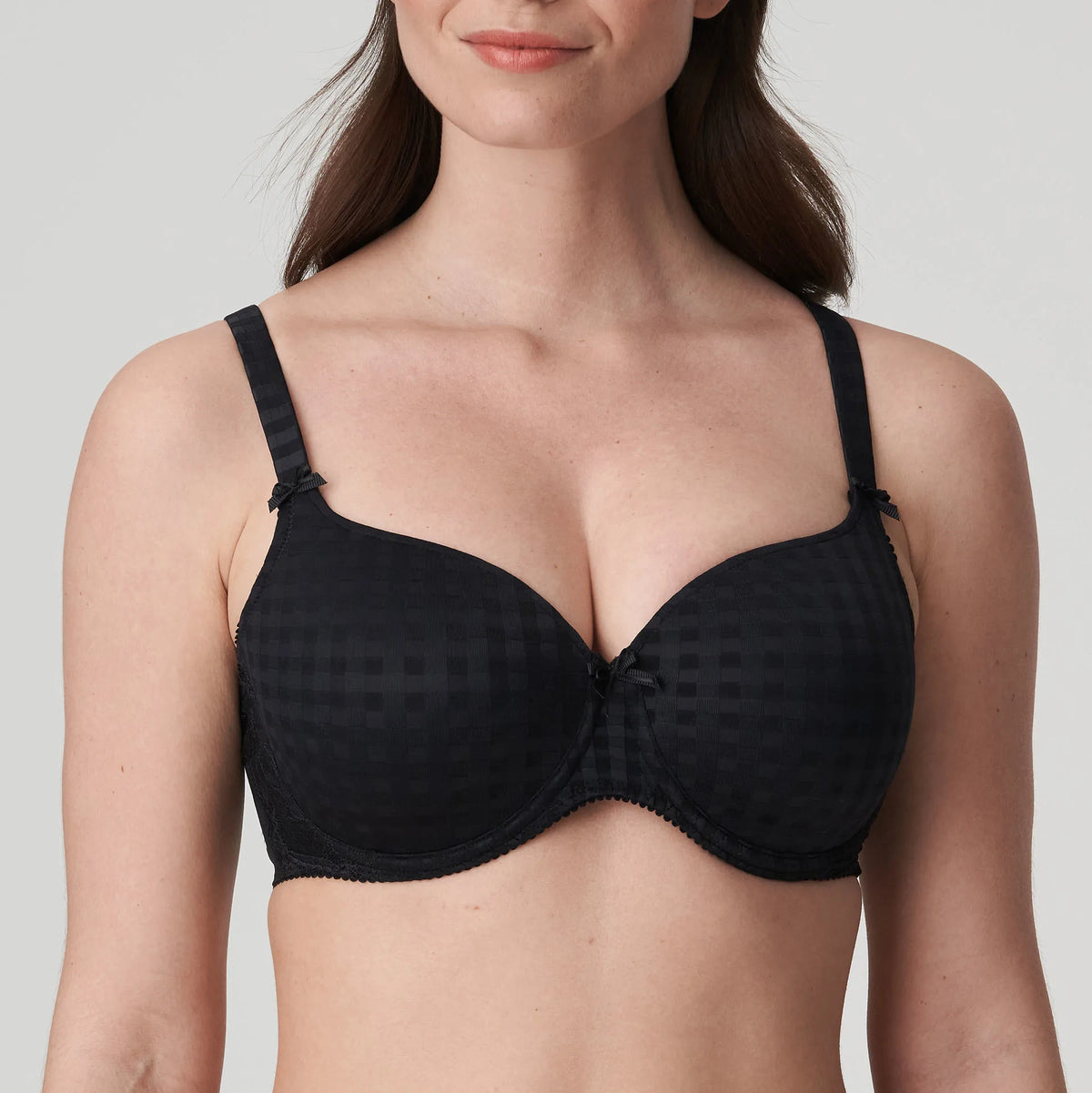 PRIMA DONNA MADISON PADDED BRA HEARTSHAPE - BLACK