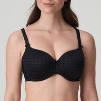 PRIMA DONNA MADISON PADDED BRA HEARTSHAPE - BLACK