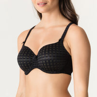 PRIMA DONNA MADISON PADDED BRA HEARTSHAPE - BLACK