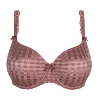 PRIMA DONNA MADISON PADDED HEART SHAPE BRA - SATIN TAUPE