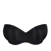 PRIMA DONNA FIGURAS PADDED STRAPLESS BRA - CHARCOAL