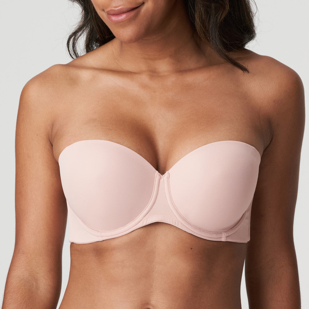 PRIMA DONNA FIGURAS PADDED STRAPLESS BRA - POWDER ROSE