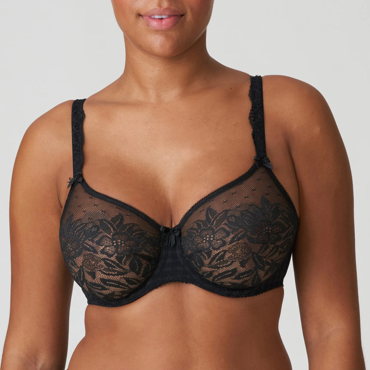 PRIMA DONNA MADISON FULL CUP SEAMLESS BRA - BLACK