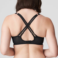 PRIMA DONNA VYA SEMI TRANSPARENT FULL CUP BRA - BLACK