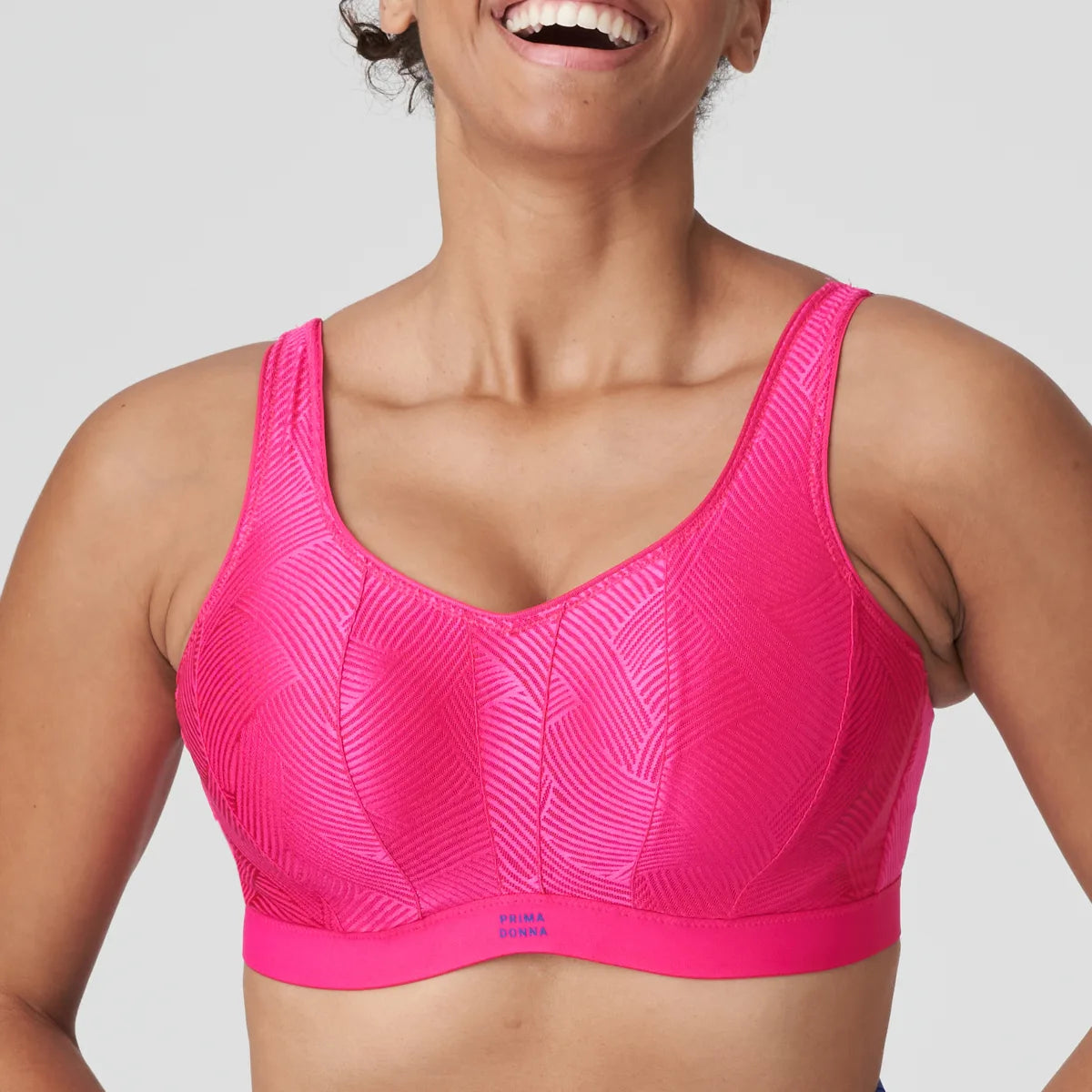 PRIMA DONNA THE GAME WIRED SPORTS BRA - ELECTRIC PINK