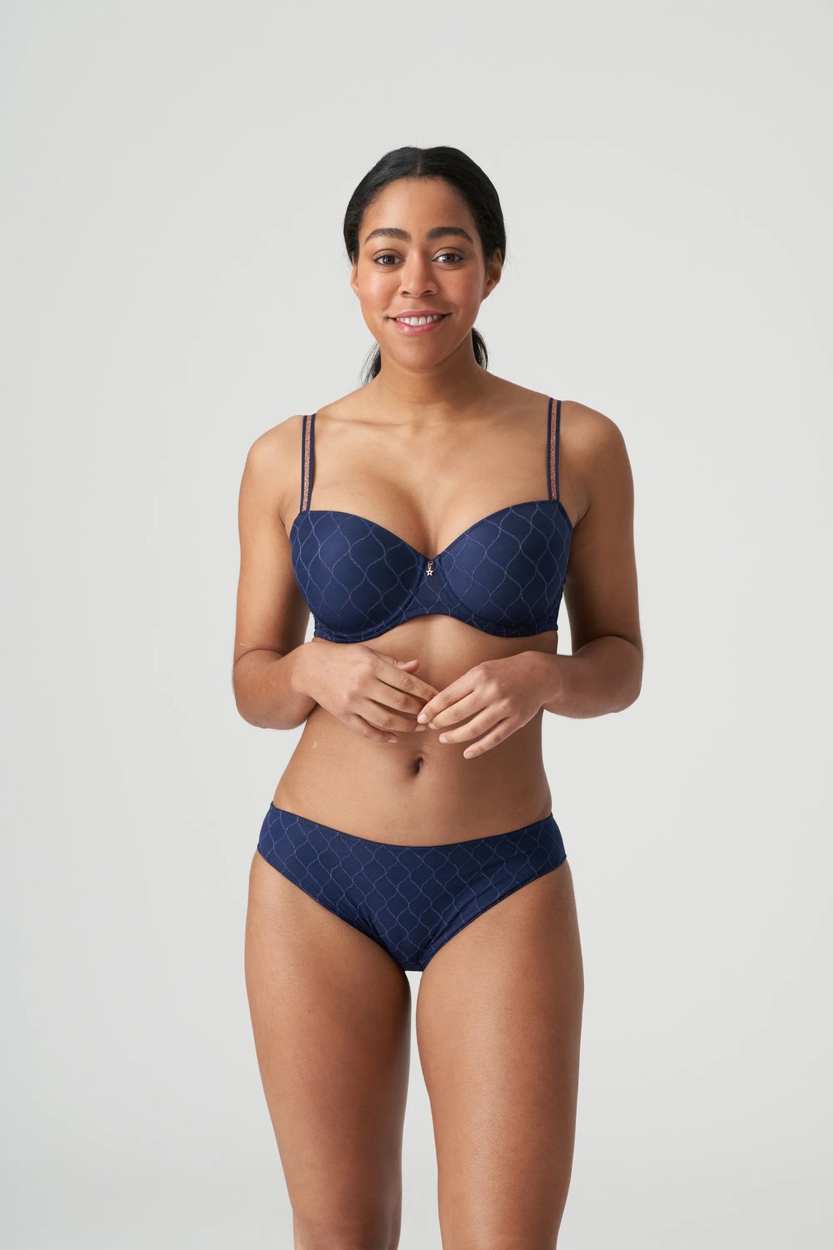 PRIMA DONNA TWIST CHRYSO BRIEF - SAPPHIRE BLUE