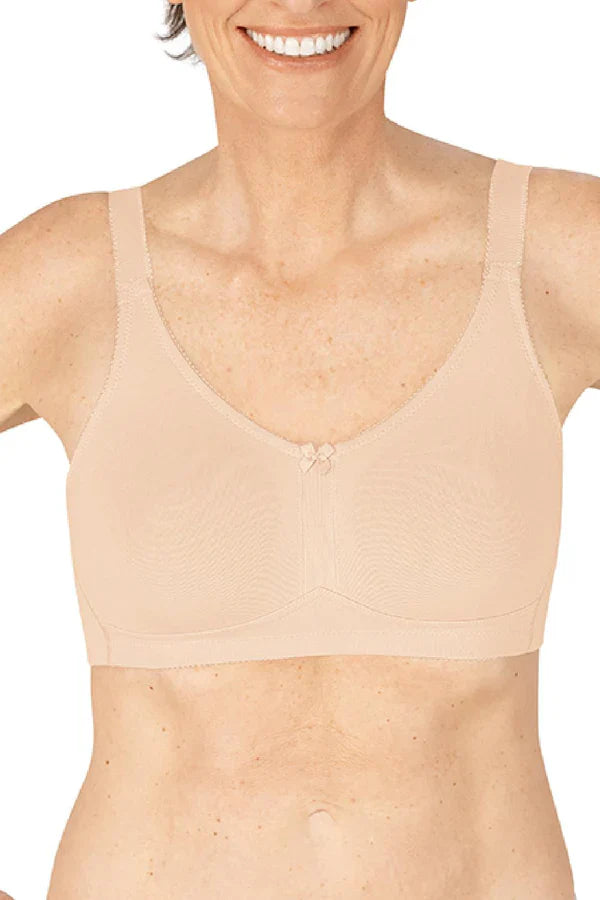 AMOENA TANYA WIRELESS MASTECTOMY BRA - SAND