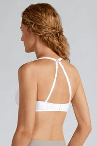 AMOENA BIANCA WIRELESS MASTECTOMY BRA - WHITE