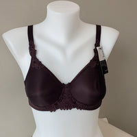 CHANTELLE HEDONA SMOOTH WIRELESS MINIMIZER BRA - CHOCOLATE