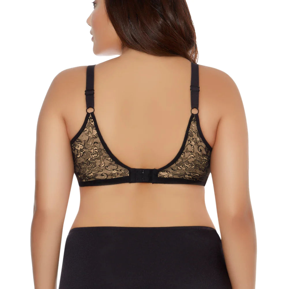 GODDESS YVETTE BRA - BLACK