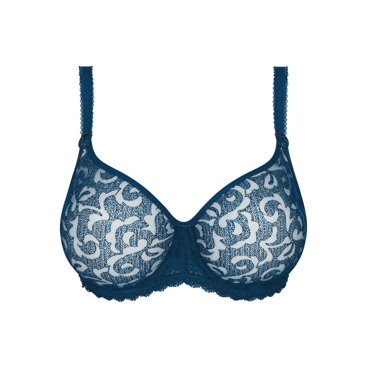 EMPREINTE LEÏA UNDERWIRED SEAMLESS BRA - BLEU OCÉAN