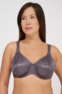 FELINA EMOTIONS UNDERWIRE BRA - PRUNE