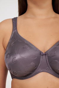 FELINA EMOTIONS UNDERWIRE BRA - PRUNE