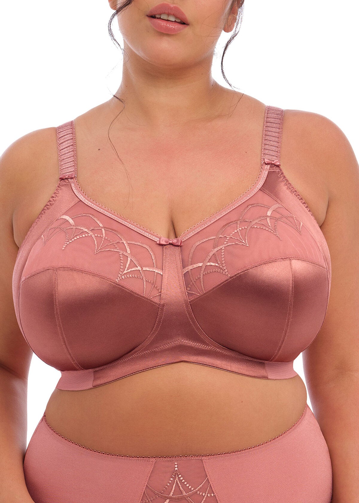 Elomi Cate Underwire Full Cup Banded Bra Rosewood