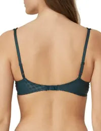 MARIE JO AVERO HEART SHAPED PADDED BRA - EMPIRE GREEN