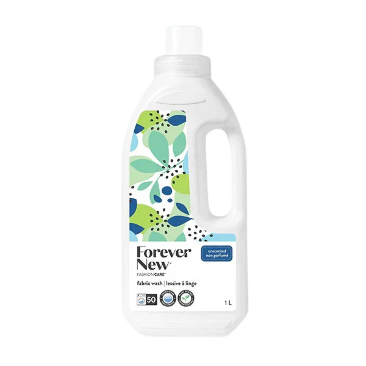 FOREVER NEW FABRIC WASH UNSCENTED LIQUID 1 L