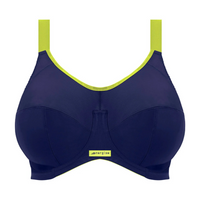 ELOMI ENERGISE UNDERWIRE SPORTS BRA - NAVY