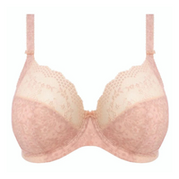 ELOMI LUCIE UNDERWIRED STRETCH PLUNGE BRA - PALE BLUSH