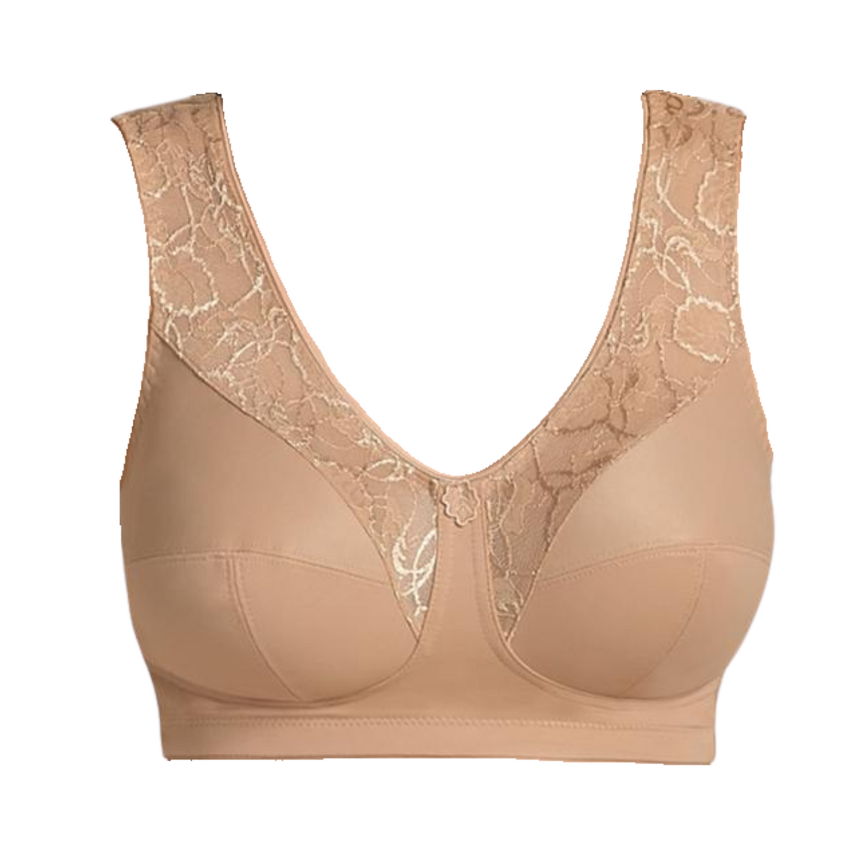 ANITA MICROENERGEN WIRE-FREE SUPPORT BRA - DEEP SAND