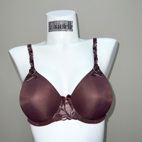 SIMONE PERELE ANDORA RIGID SEAMLESS BRA - PLUM