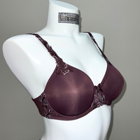 SIMONE PERELE ANDORA RIGID SEAMLESS BRA - PLUM