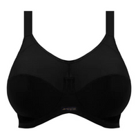 ELOMI ENERGISE SPORTS BRA - BLACK