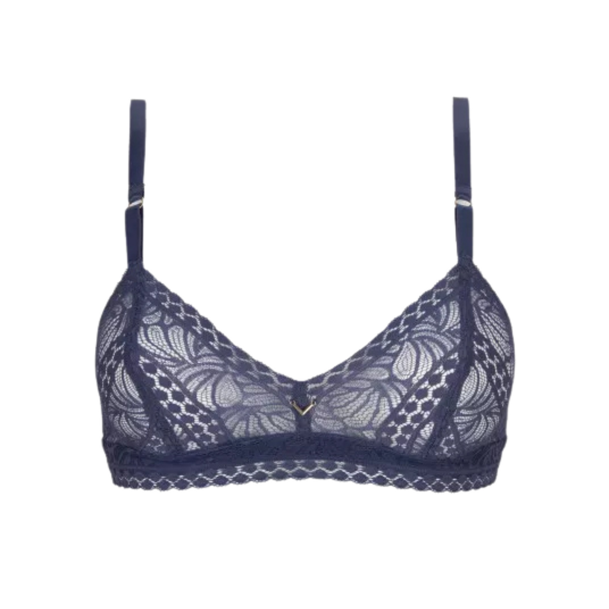 ANTIGEL ATELIER SEDUCTION WIRELESS BRA - BLUE PURPLE