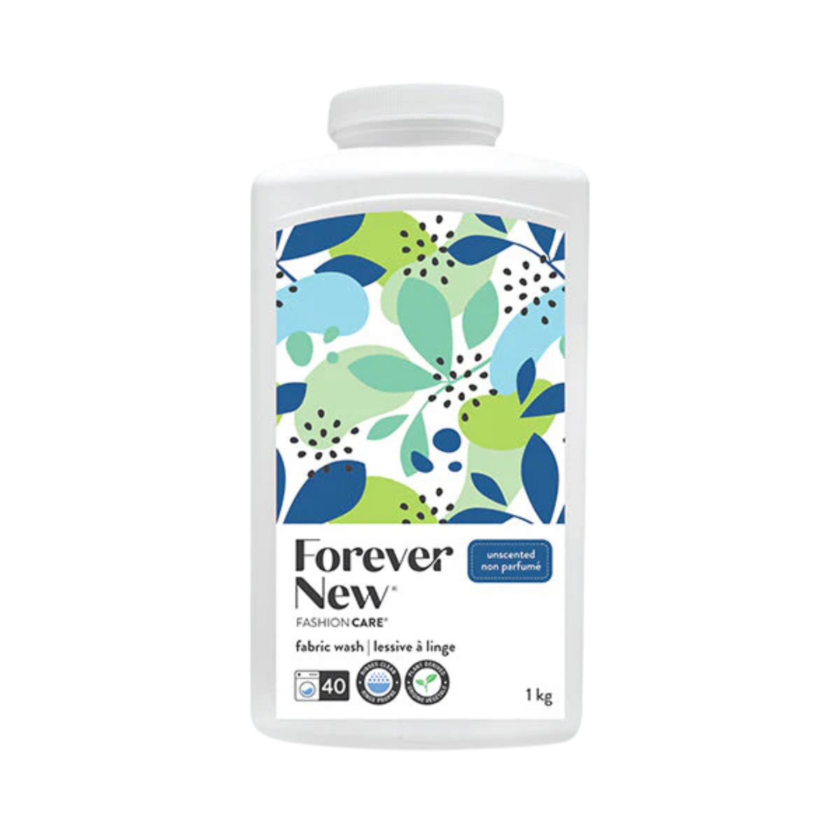 FOREVER NEW POWDER FABRIC WASH UNSCENTED - 1 KG