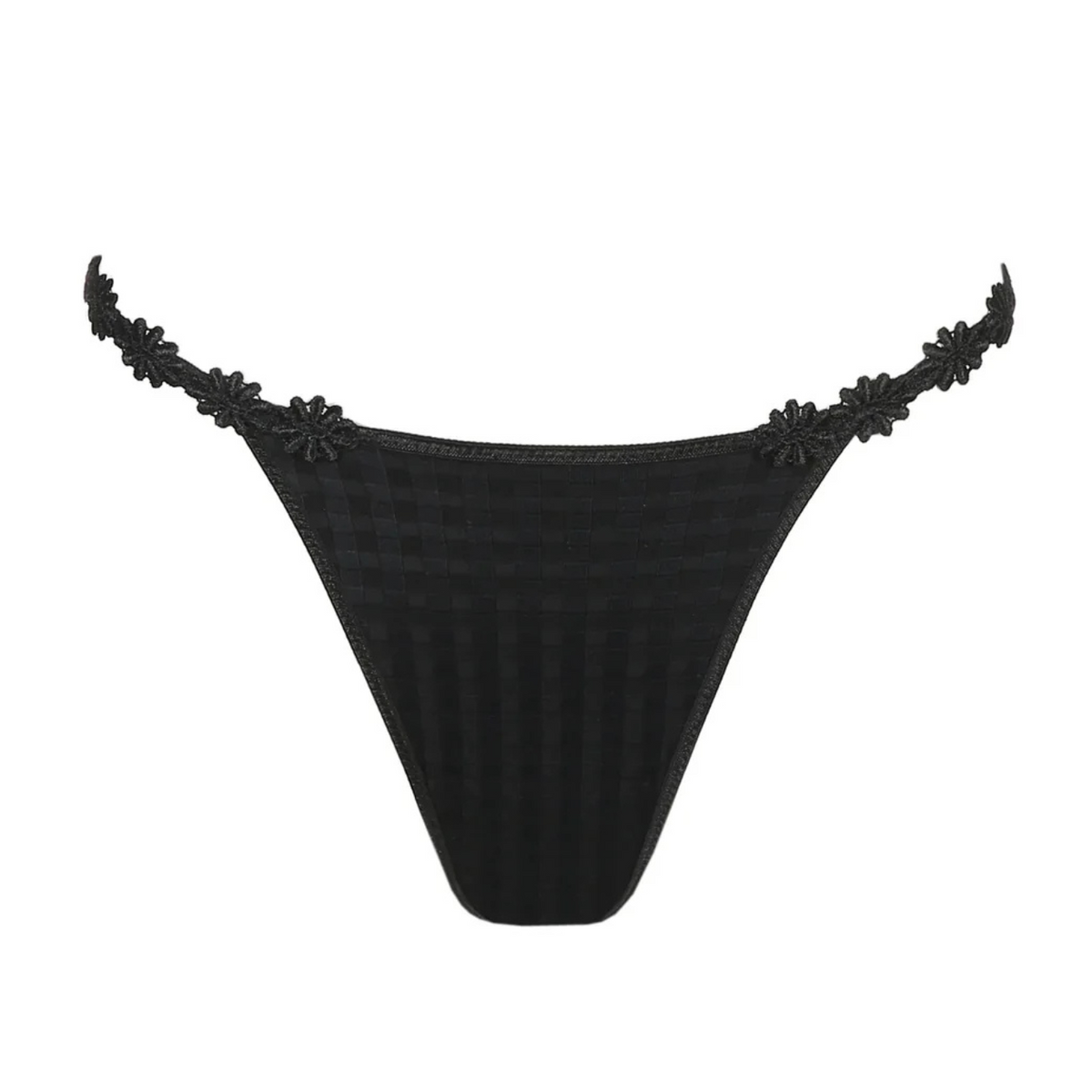 MARIE JO AVERO THONG - BLACK