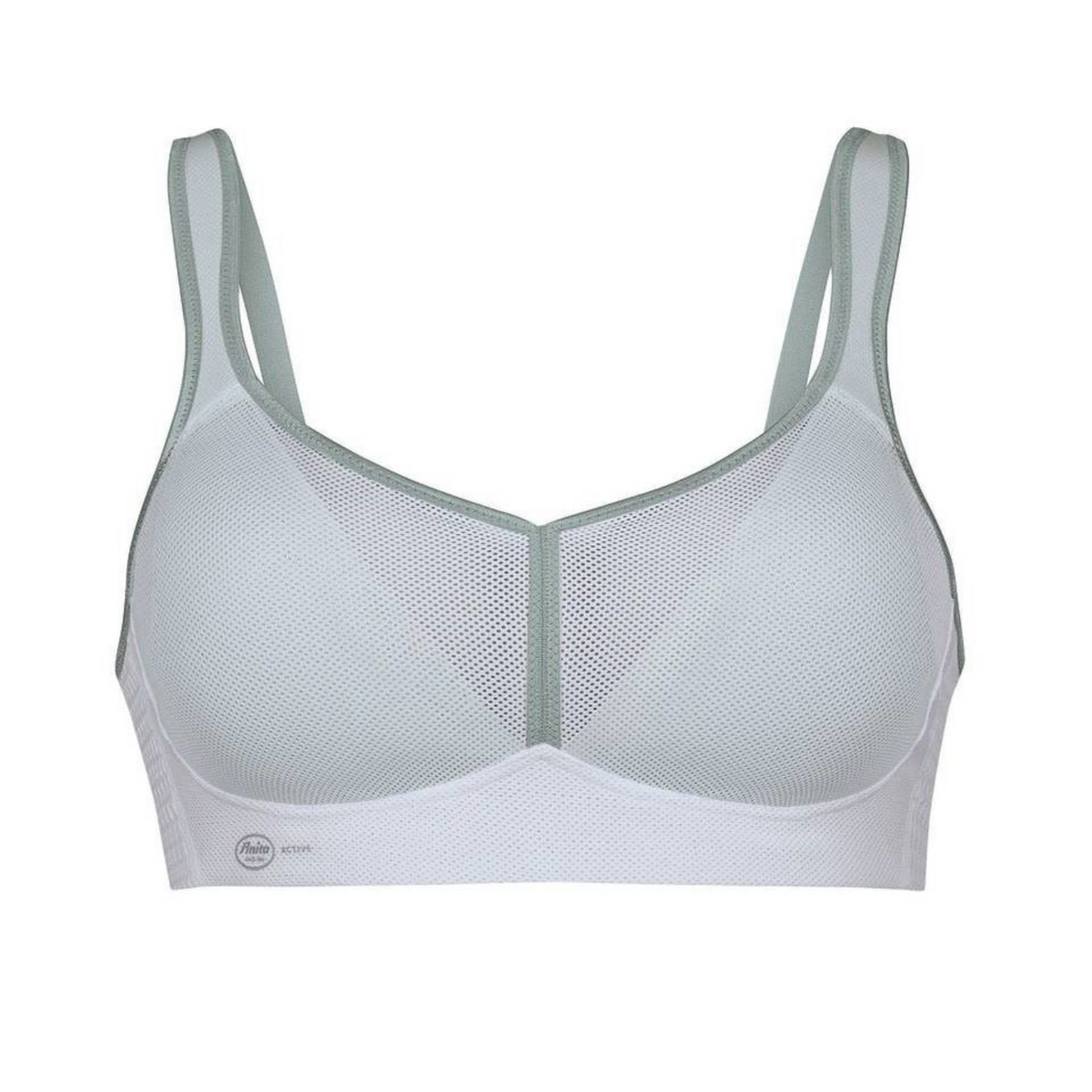 ANITA AIR CONTROL SPORTS BRA WITH PADDED CUPS - WHITE