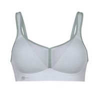 ANITA AIR CONTROL SPORTS BRA WITH PADDED CUPS - WHITE