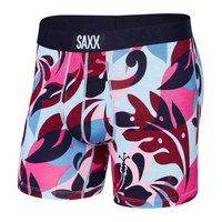 SAXX ULTRA SUPER SOFT BOXER BRIEF FLY - TROPICAL LENS/MULTI